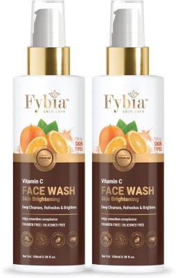 fybia skin care Vitamin C and Turmeric for Skin Illumination Combo (2 Items in the set) Face Wash(200 ml)