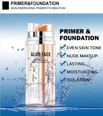 tanvi27 2 IN 1 SKIN ENERGIZING PRIMER & FOUNJDATION Foundation(MULTI COLOR, 60 g)