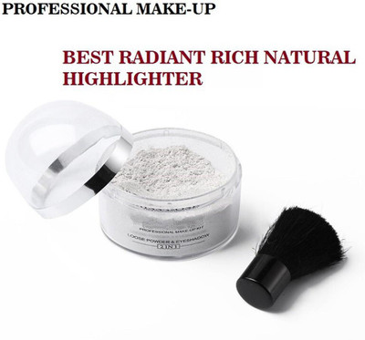 MYEONG 2 IN 1 WHITENING GOLD LOOSE POWDER Highlighter(SILVER)