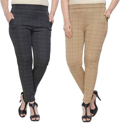 Cloud Star Grey Jegging(Checkered)