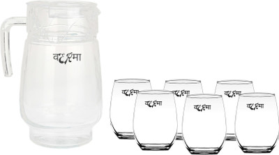 Verma 1.5 L Glass Water Jug