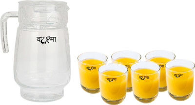 Verma 1.5 L Glass Water Jug