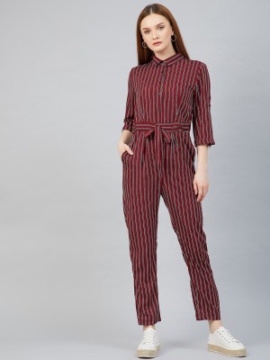 RARE Striped Women Jumpsuit