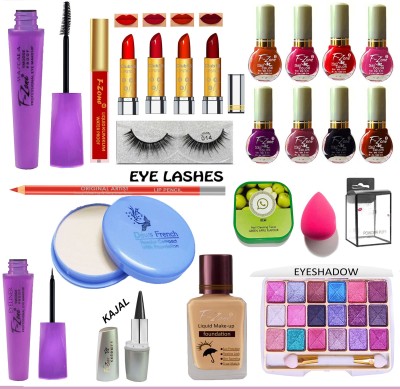 F-Zone Bridal Makeup Kit Of 23 Makeup Items VK65