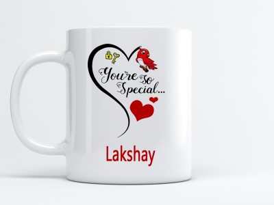 MM9E You Are So Special Lakshay Printed , I Love You Lakshay , Lakshay Name ,Valentine's day , Anniversary Gift , Happy Birthday Gift , Rakhi , Husband, Brother Ceramic Coffee Mug(325 ml)