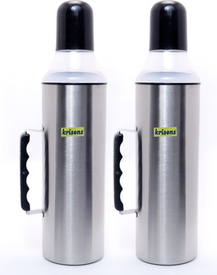 KRISONS 1000 ml Cooking Oil Dispenser(Pack of 2)