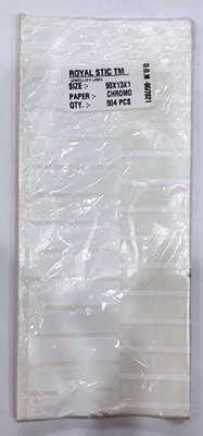 ROYAL STIC Jewelry Labels Permanent Paper Label(White)