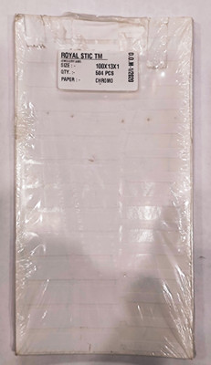 ROYAL STIC Jewelry Labels Permanent Paper Label(White)