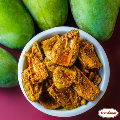 freshana Ramkela Mango Pickle Homemade Ramkela Aam Keri Ka Achar Mango Pickle(400 g)