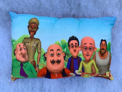 SWASTIKTEXTILES Microfibre Toons & Characters Baby Pillow Pack of 1(Multicolor)