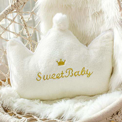 Peach Cuddle Microfibre Quotes Cushion Pack of 1(White)