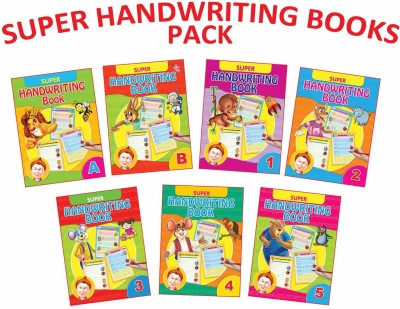 Super Handwriting Books Pack - (7 Titles)(English, Paperback, Dreamland Publications)