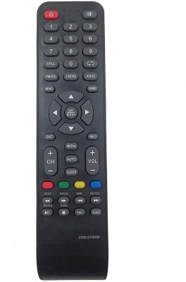 BhalTech 2200-EP0000 LCD LED TV Compatible for Worldtech Worldtech Tv Remote Controller(Black)