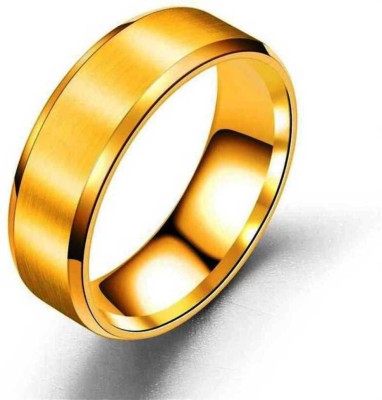 Karishma Kreations Stainless Steel Ring Gold Titanium Band Matty for Men Platinum silver Boys Rhodium Finger Ring only Valentine gift Smart Fashion Jewellery Collection propose Lovers Fancy Party wear Stylish latest design model Heart king Couples Love Silver Platinum Mens Style designer Thumb Band 