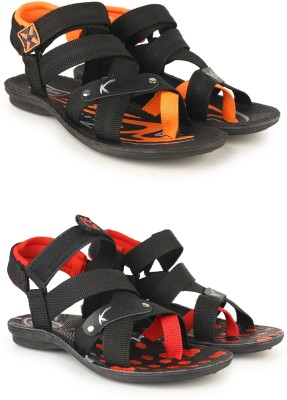 KANEGGYE Men Sandals(Multicolor , 9)