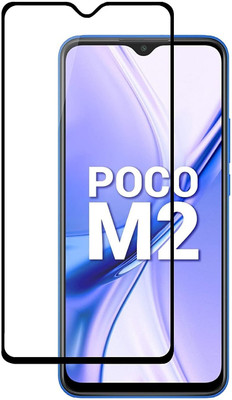 SMM Edge To Edge Tempered Glass for POCO M2(Pack of 1)