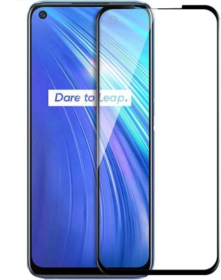 Qtech Edge To Edge Tempered Glass for realme 7(Pack of 1)