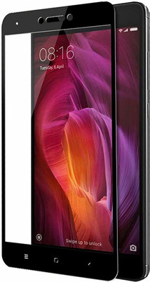Juberous Edge To Edge Tempered Glass for Mi Redmi Note 4(Pack of 1)