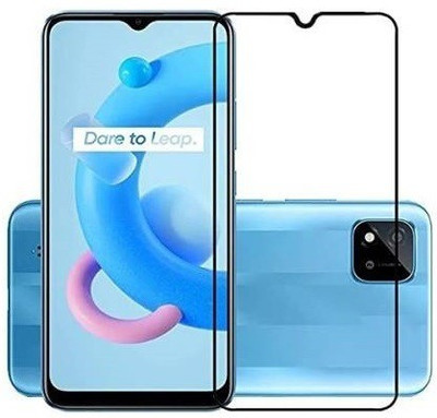A-Allin1 Edge To Edge Tempered Glass for realme C11 2021(Pack of 1)