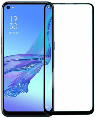 Qtech Edge To Edge Tempered Glass for OPPO A53(Pack of 1)