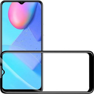 kentop Edge To Edge Tempered Glass for Realme C11 + RMX3231(Pack of 1)