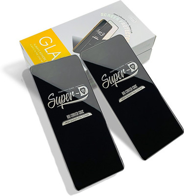 dIZOM Edge To Edge Tempered Glass for Poco C3(Pack of 2)