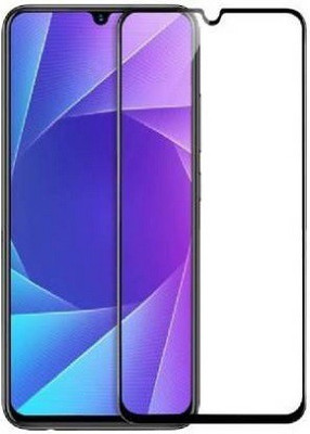 kentop Edge To Edge Tempered Glass for Realme C15 + RMX2180(Pack of 1)