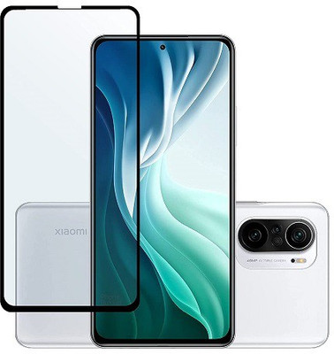 NIMMIKA ENTERPRISES Edge To Edge Tempered Glass for Mi Redmi K40 Pro 5G(Comprehensive protection | High-quality material | Multi-layered coating | Clear and smooth surface | Easy to install)(Pack of 1)