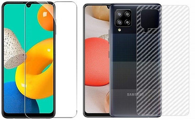 Bodoma Front and Back Screen Guard for Samsung Galaxy A22,Samsung Galaxy A22 5G(Pack of 2)