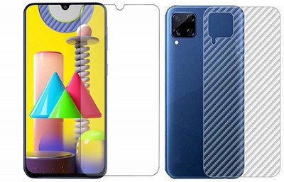 Bodoma Front and Back Screen Guard for Samsung Galaxy M32(Pack of 2)