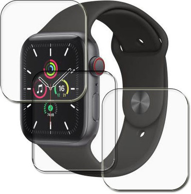 tombik Impossible Screen Guard for APPLE Watch SE Cellular 44 mm(Pack of 3)