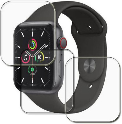 tombik Impossible Screen Guard for APPLE Watch SE GPS 44 mm(Pack of 3)