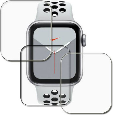 tombik Impossible Screen Guard for APPLE Watch Nike Series 5 GPS 40 mm(Pack of 3)