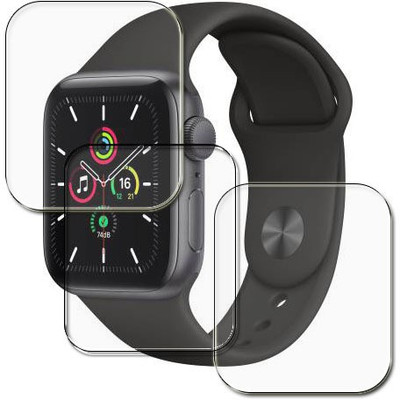 tombik Impossible Screen Guard for APPLE Watch SE GPS 40 mm(Pack of 3)