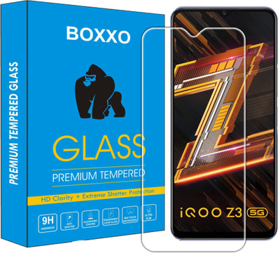 Boxxo Tempered Glass Guard for IQOO Z3, IQOO Z3 5G(Pack of 1)
