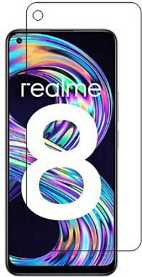 CHAMBU Edge To Edge Tempered Glass for Realme 8 Pro(Pack of 1)