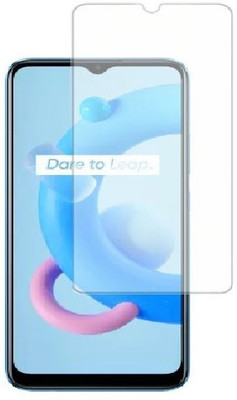 Mersal Edge To Edge Tempered Glass for realme c11 2021(Pack of 1)