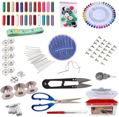 Macaw Sewing Kit - Sewing Tailoring Kit - Thread Cutter/Sewing Needles/Seam Ripper/Tracing Wheel/Measuring Tape/Scissors Sewing Kit Sewing Kit