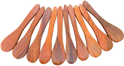 SWH Wooden Table Spoon Set(Pack of 10)