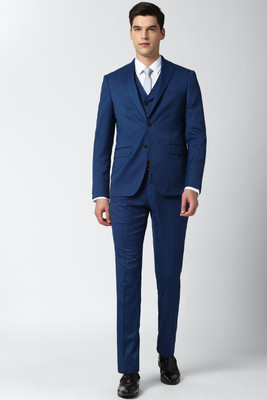 PETER ENGLAND Single Breasted Solid Men Suit