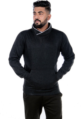 f Gallery Full Sleeve Self Design Men Sweatshirt