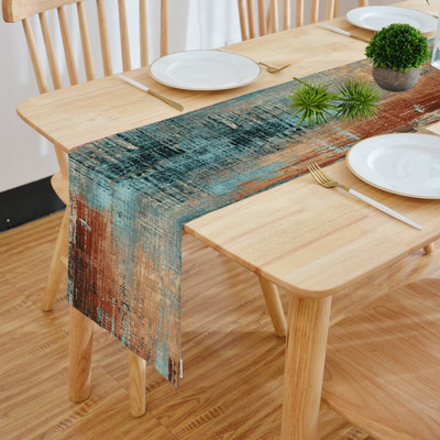 HOMADORN Multicolor 182.88 cm Table Runner(Polyester)