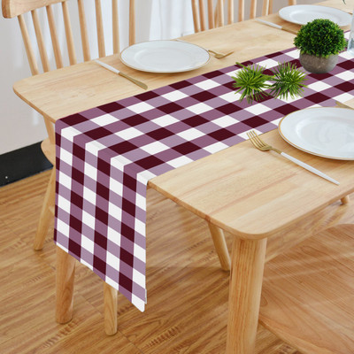 HOMADORN Multicolor 182.88 cm Table Runner(Polyester)
