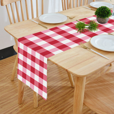 HOMADORN Multicolor 182.88 cm Table Runner(Polyester)