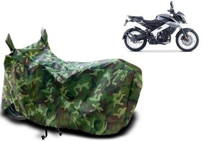THAPA Waterproof Two Wheeler Cover for Bajaj(Pulsar 200 NS DTS-i, Multicolor)