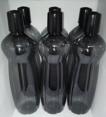 MILTON 1000 ml PET Bottle(Pack of 6, Black)