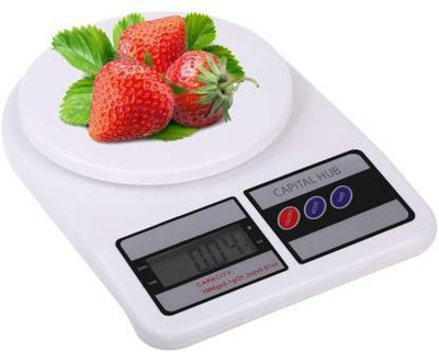 silverwyn Digital Kitchen Weighing Machine Multipurpose Electronic Weight Scale with Backlit LCD Display for Measuring Food, Cake, Vegetable Weighing Scale Weighing Scale(White) silverwyn Digital Kitchen Weighing Machine Multipurpose Electronic Weight Scale with Backlit LCD Display for Measuring Food, Cake, Vegetable Weighing Scale Weighing Scale(White)