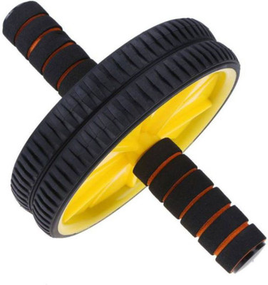 Dinetic Ab Roller Double Wheel for Abs Workouts/Home Workouts for Men and Women Ab Exerciser(Multicolor)