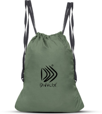 divulge Drawstring bags 18.1 L Backpack(Green)