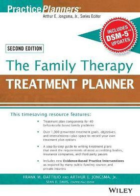 The Family Therapy Treatment Planner, with DSM-5 Updates, 2nd Edition(English, Paperback, Dattilio Frank M.)